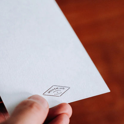 WHOSMiNG Letterpress Postcard - TRiPLE Coffee