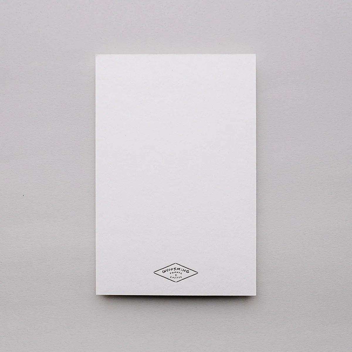WHOSMiNG Letterpress Postcard - TRiPLE Coffee