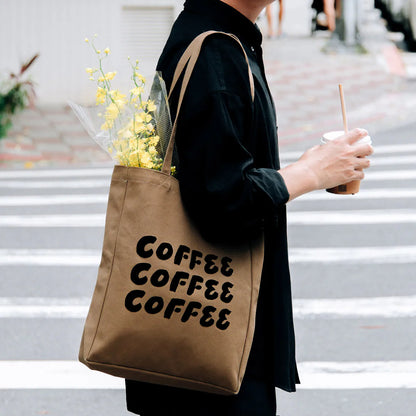 WHOSMiNG Tote Bag - Travel & Coffee Series - TRiPLE Coffee