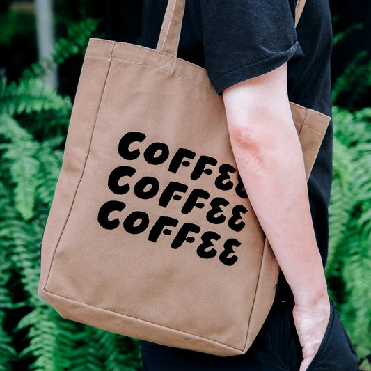 WHOSMiNG Tote Bag - Travel & Coffee Series - TRiPLE Coffee