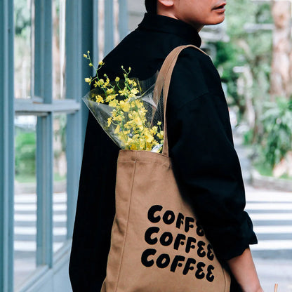 WHOSMiNG Tote Bag - Travel & Coffee Series - TRiPLE Coffee