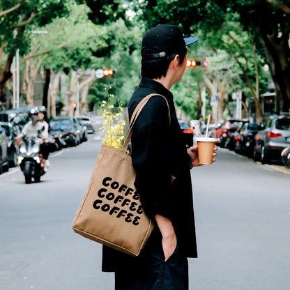 WHOSMiNG Tote Bag - Travel & Coffee Series - TRiPLE Coffee