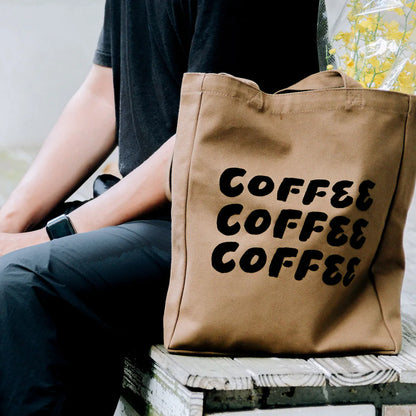 WHOSMiNG Tote Bag - Travel & Coffee Series - TRiPLE Coffee