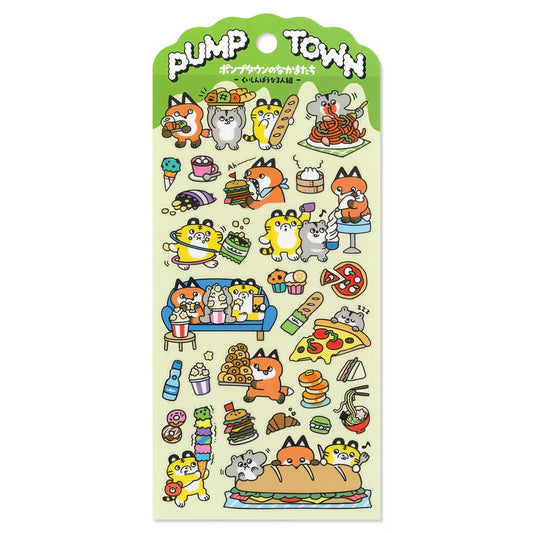 Mind Wave Pump Town Sticker Sheet - The Troublesome Trio