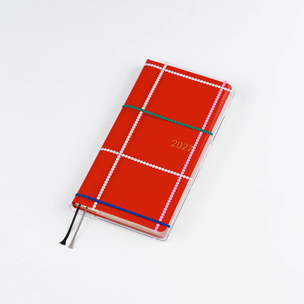 Hobonichi Cover on Cover - Yoshie Watanabe: Dotted Plaid