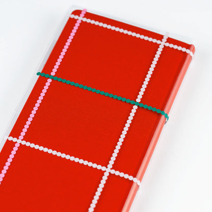 Hobonichi Cover on Cover - Yoshie Watanabe: Dotted Plaid