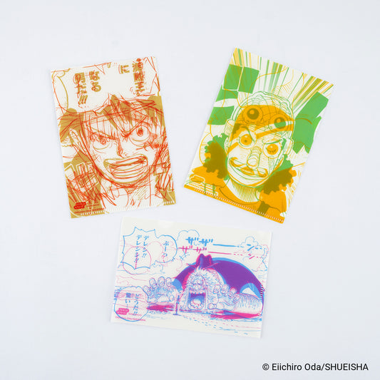 Hobonichi A6 Folder - Set of 3 - ONE PIECE Magazine: One Piece