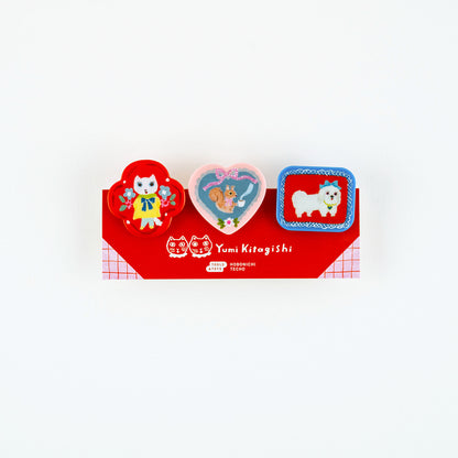 Hobonichi - Yumi Kitagishi: Clips - Set of 3