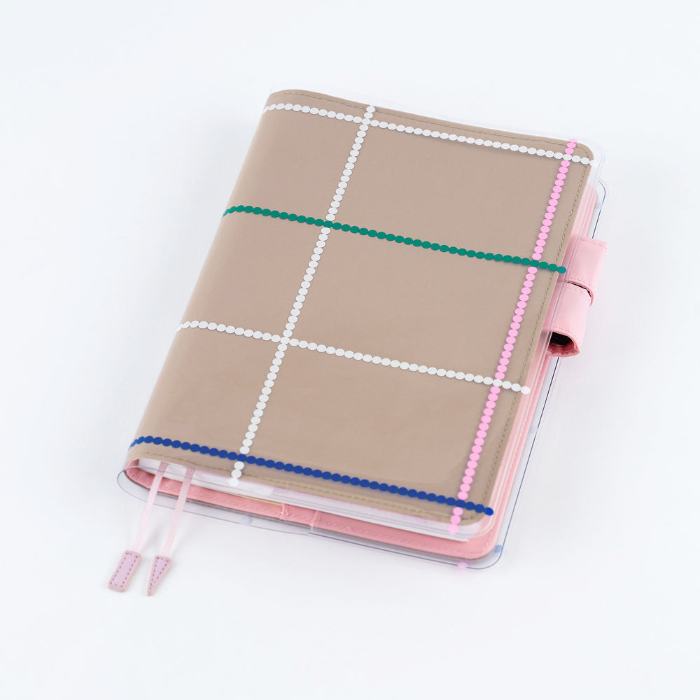 Hobonichi Cover on Cover - Yoshie Watanabe: Dotted Plaid