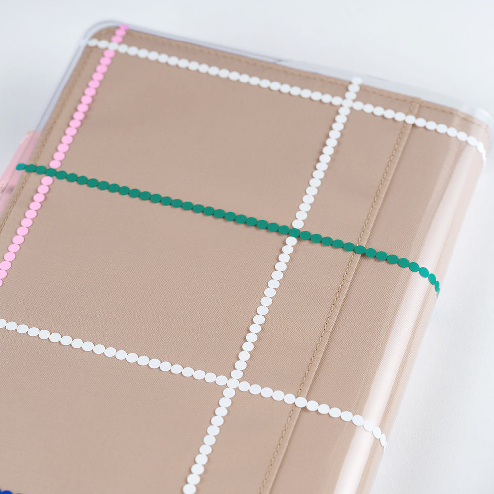 Hobonichi Cover on Cover - Yoshie Watanabe: Dotted Plaid