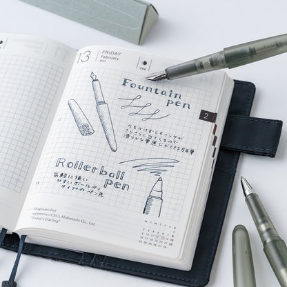 Hobonichi x Kakimori - TSUKI no IRO: Frost Rollerball Pen