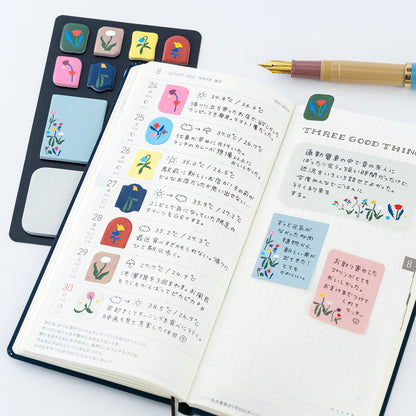 Hobonichi Sticky Notes - Yoshie Watanabe: Petit Bloom