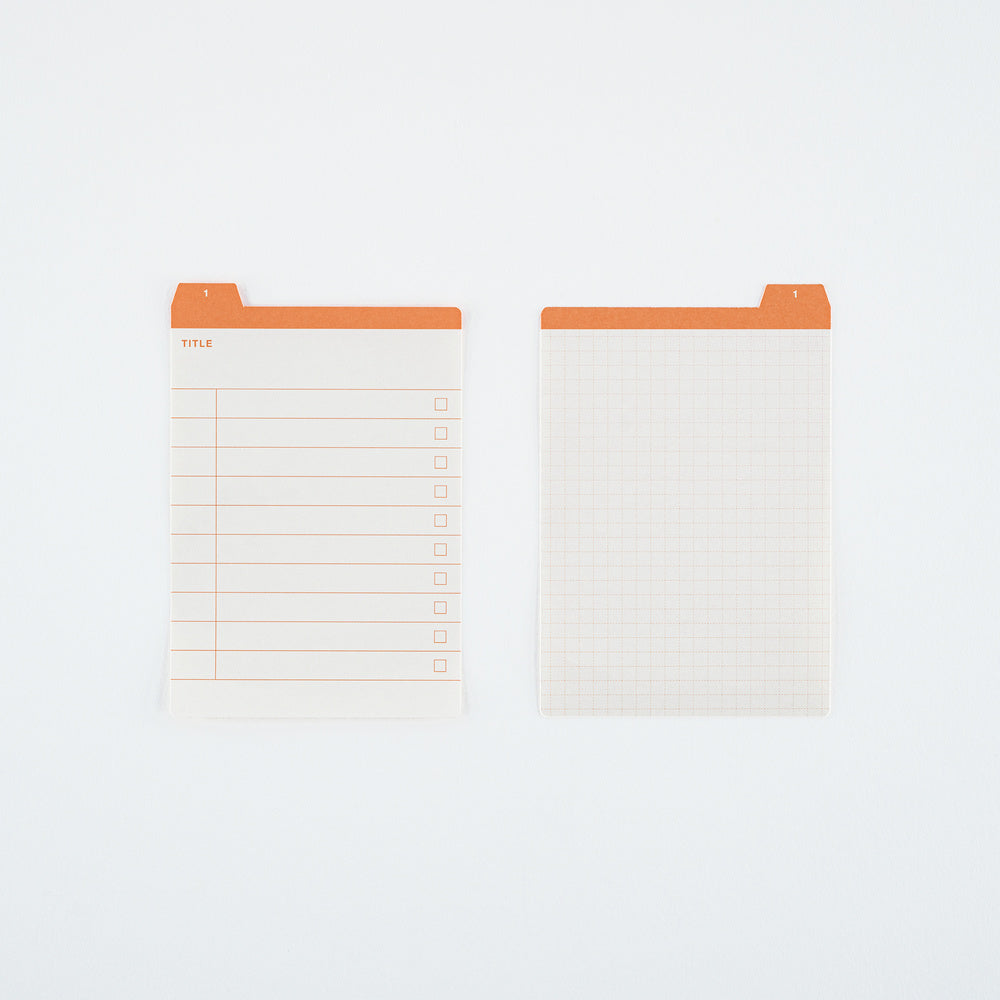 Hobonichi - TSUKI no IRO: 12 Month Index Pockets