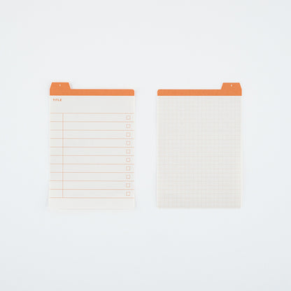 Hobonichi - TSUKI no IRO: 12 Month Index Pockets