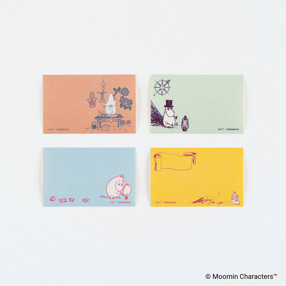 Hobonichi Sticky Note Roll - Moomin Family’s Island Life
