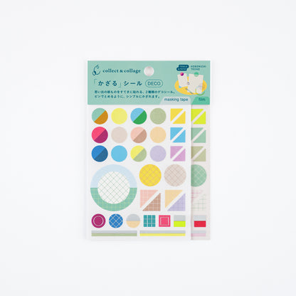 Hobonichi Collect & Collage: Collage Stickers - Deco