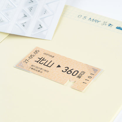 Hobonichi Collect & Collage: Collage Stickers - Pocket