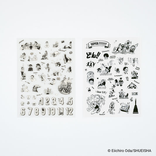 Hobonichi One Piece Sticker Set - ONE PIECE magazine: Daily / SUPER!!!