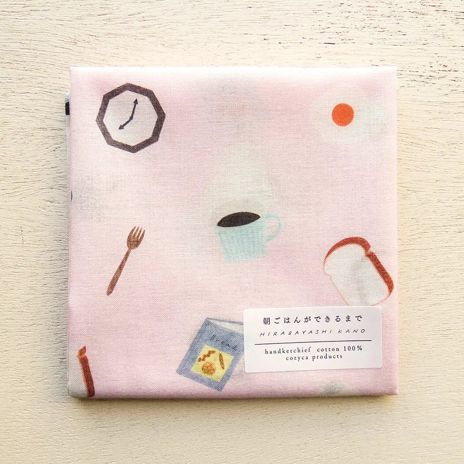 Cozyca x Kano Hirabayashi - Handkerchief - Until Breakfast is Ready