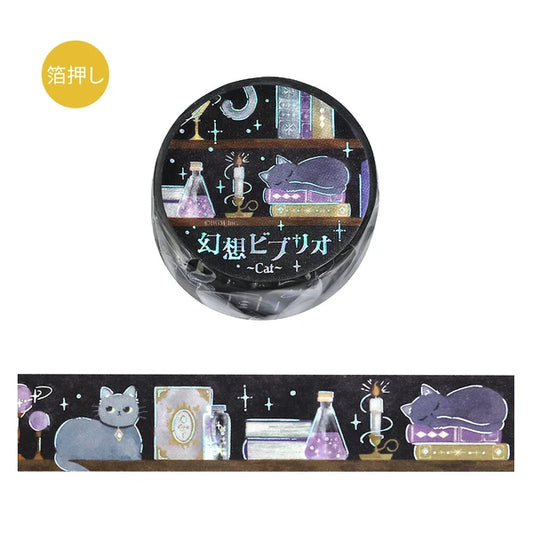 BGM Foil Washi Tape - Fantasy Vibrio Series - Cat