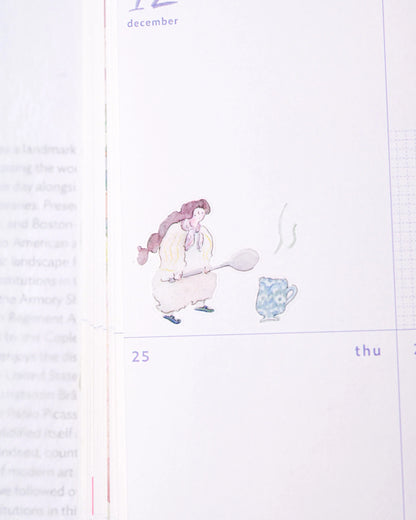 dodolulu - Matte Sticker Sheet - Vintage Cafe