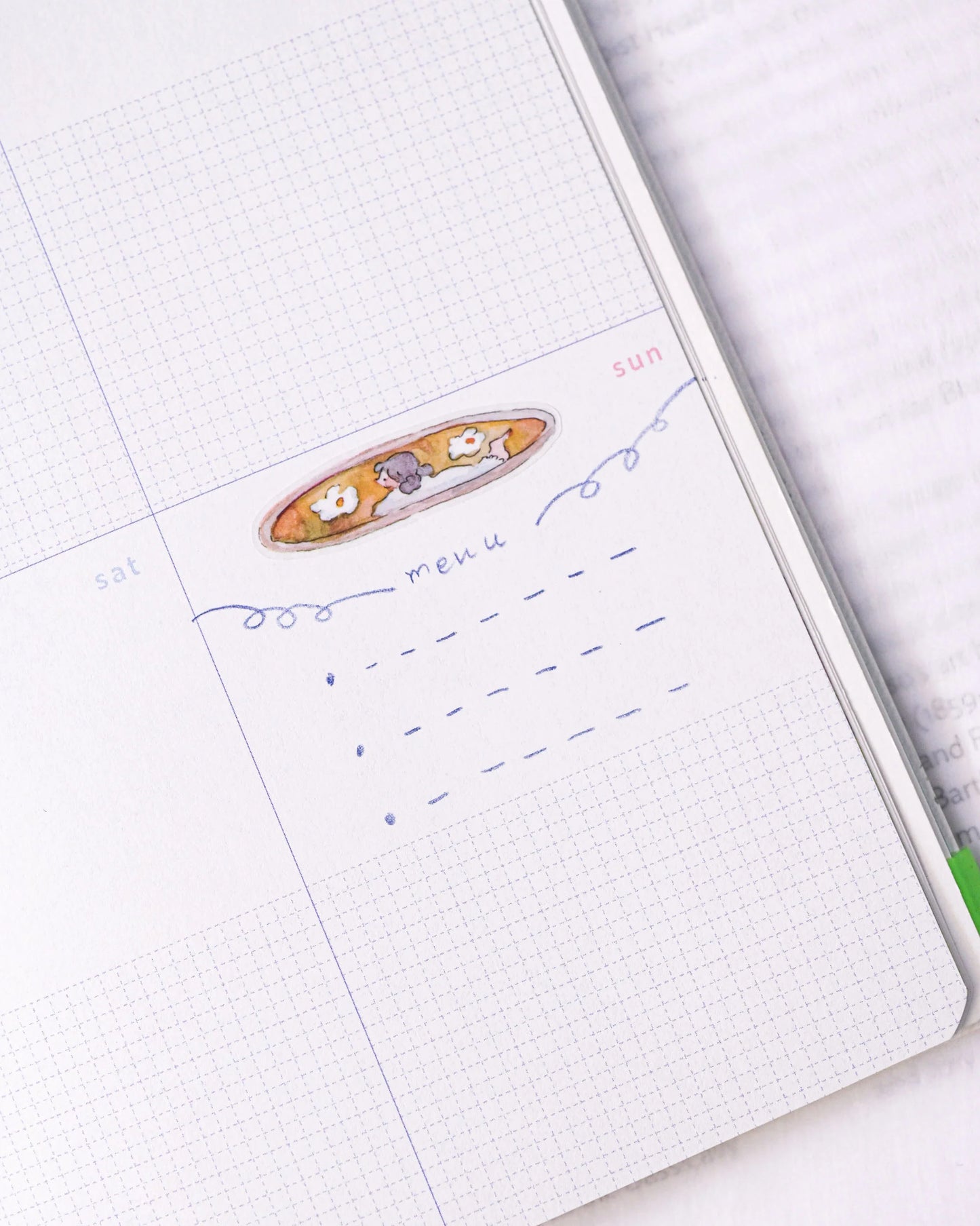 dodolulu - Matte Sticker Sheet - Vintage Cafe