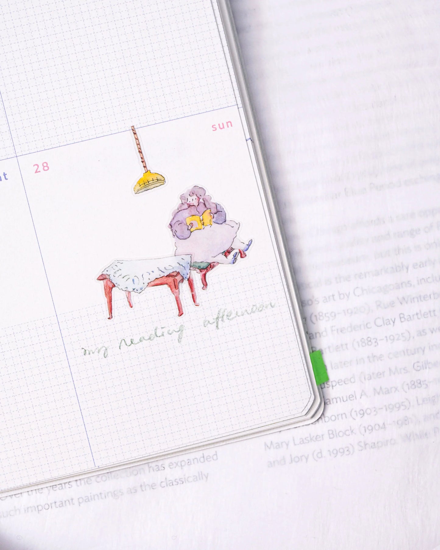 dodolulu - Matte Sticker Sheet - Vintage Cafe