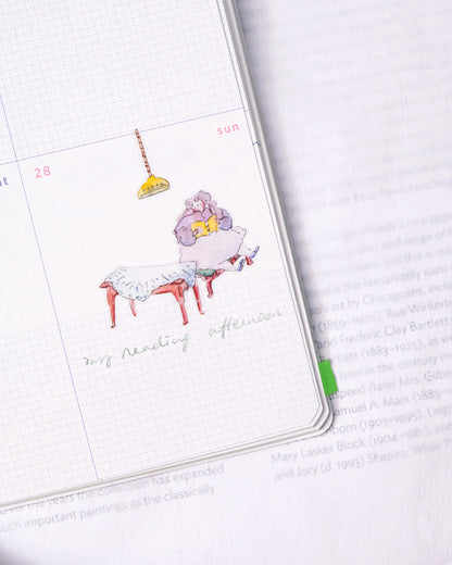 dodolulu - Matte Sticker Sheet - Vintage Cafe