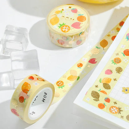 BGM Foil Washi Tape - Life Series - Vitamin