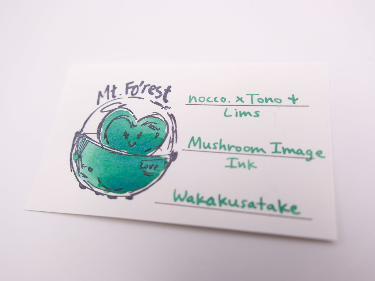 nocco. x Tono & Lims - Mushroom Image Ink - Wakakusatake