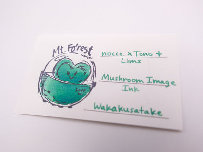 nocco. x Tono & Lims - Mushroom Image Ink - Wakakusatake