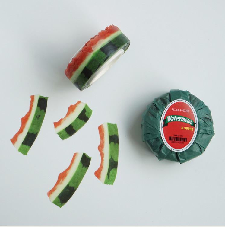 Zagne Korea Washi Tape - Watermelon Peel