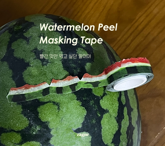 Zagne Korea Washi Tape - Watermelon Peel