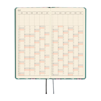 Hobonichi Techo 2027 Weeks  - Yumi Kitagishi: White Cat Wallpaper