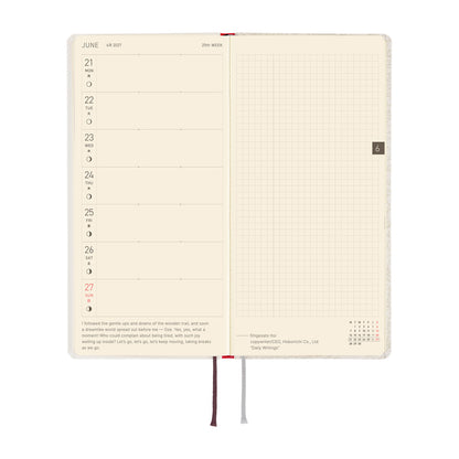 Hobonichi Techo 2027 Weeks - Leo Lionni: Frederick - Poet