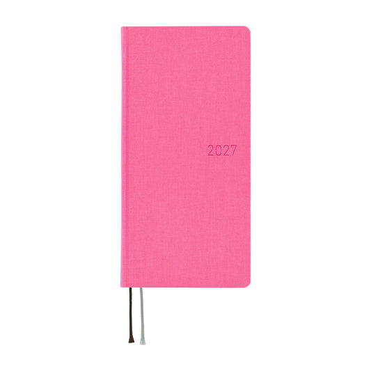 Hobonichi Techo 2027 Weeks - Colors: Pink Sapphire