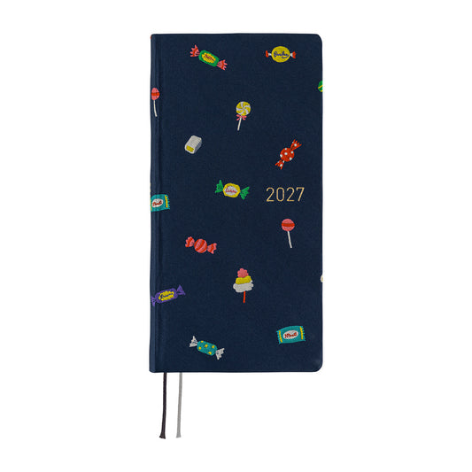 Hobonichi Techo 2027 Weeks MEGA - Bow & Tie: Candy Dream