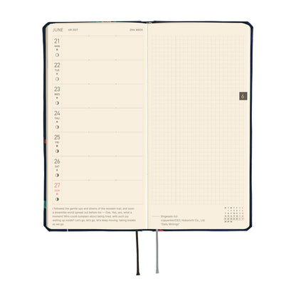 Hobonichi Techo 2027 Weeks MEGA - Bow & Tie: Candy Dream