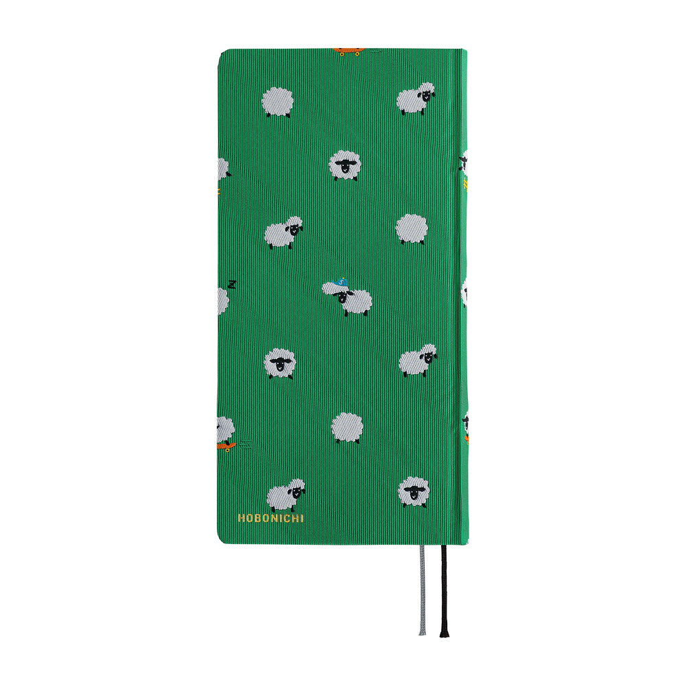 Hobonichi Techo 2027 Weeks MEGA - Bow & Tie: Sheep Sheep Sheep