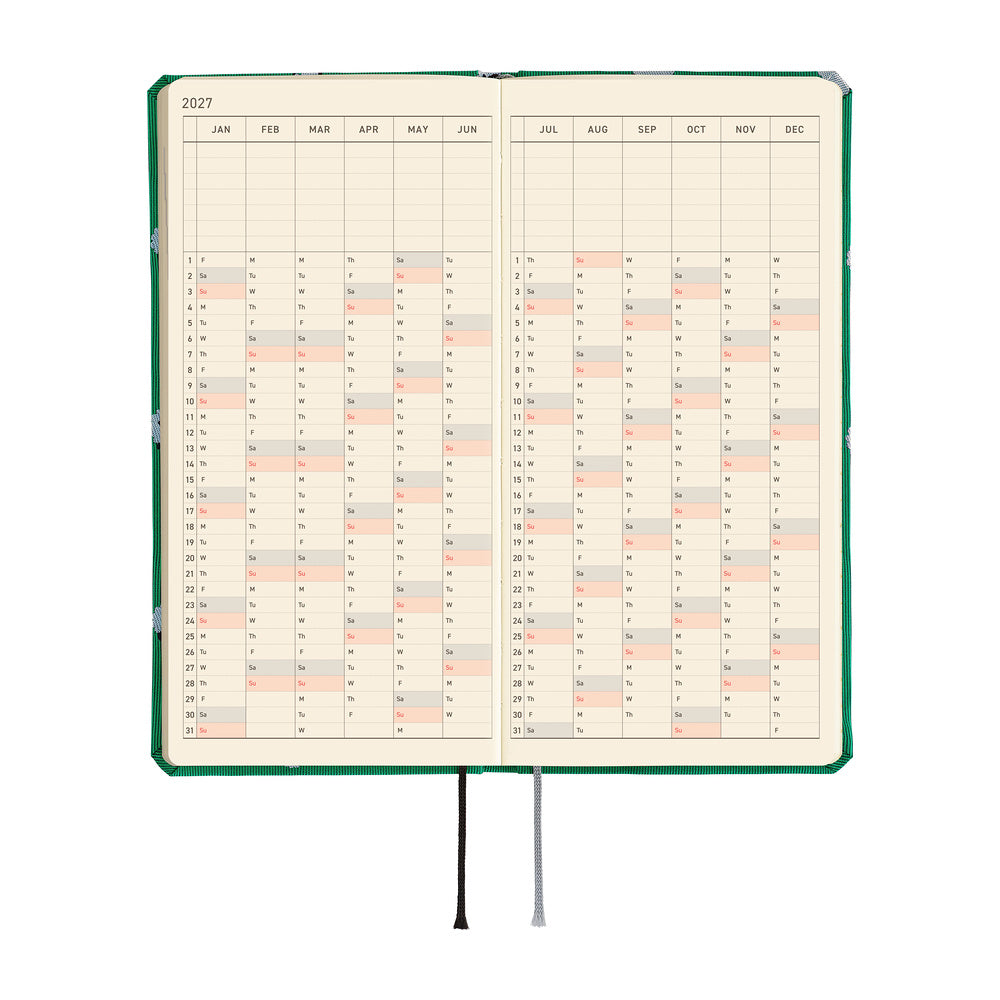 Hobonichi Techo 2027 Weeks MEGA - Bow & Tie: Sheep Sheep Sheep
