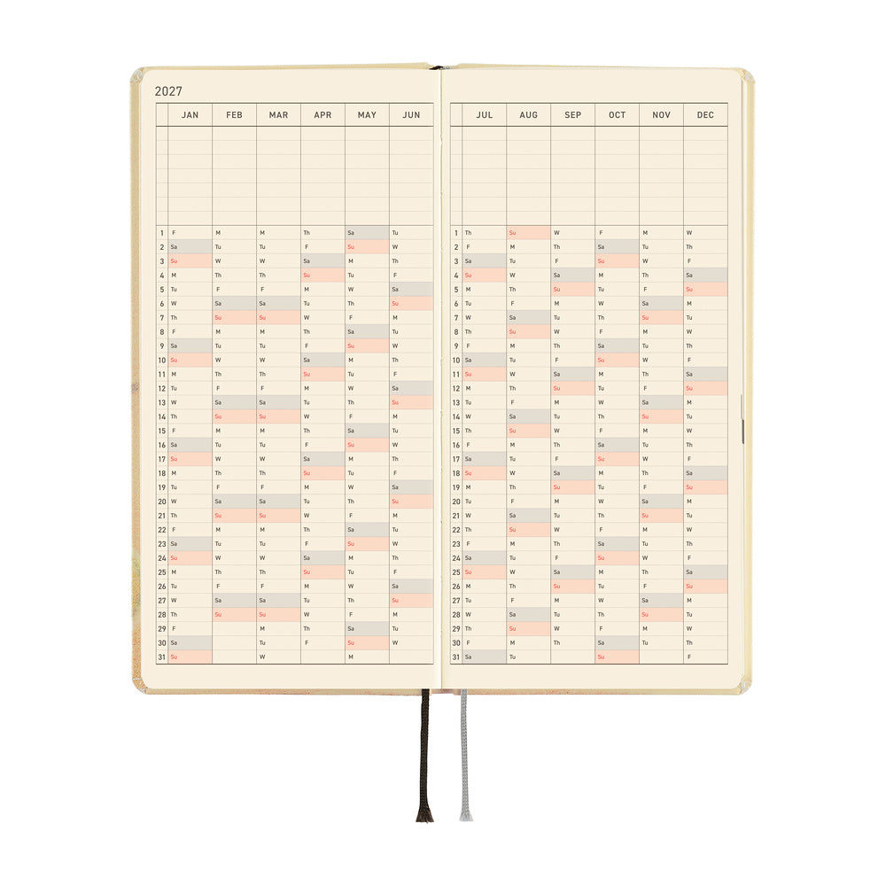 Hobonichi Techo 2027 Weeks - Akiko Miyakoshi: Once, in Spring