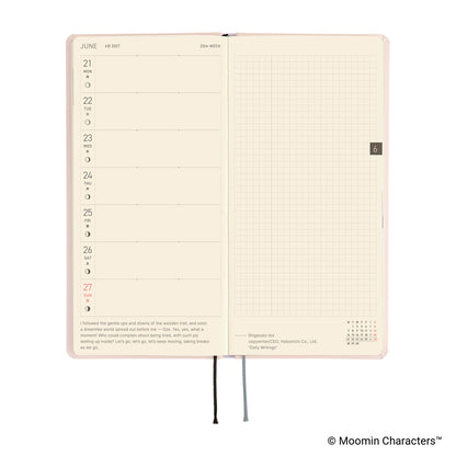Hobonichi Techo 2027 Weeks - Moomin: At the Table