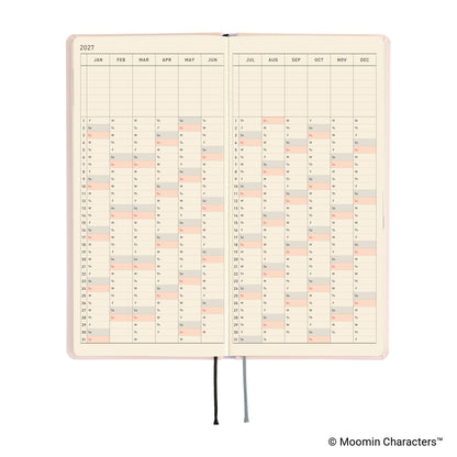 Hobonichi Techo 2027 Weeks - Moomin: At the Table