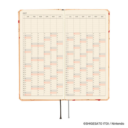 Hobonichi Techo 2027 Weeks - MOTHER: Mr. Saturn Pattern