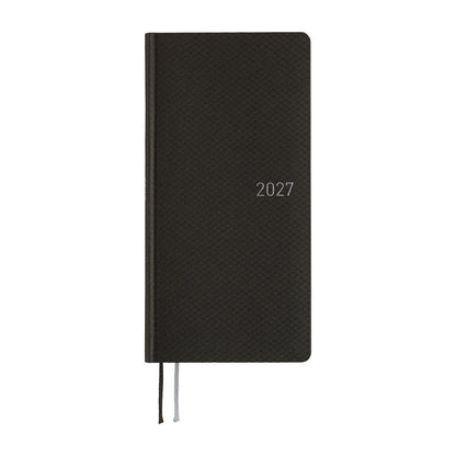 Hobonichi Techo 2027 Weeks - Paper Series: Black Argyle