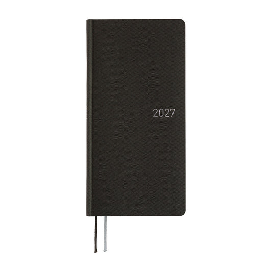 Hobonichi Techo 2027 Weeks - Paper Series: Black Argyle
