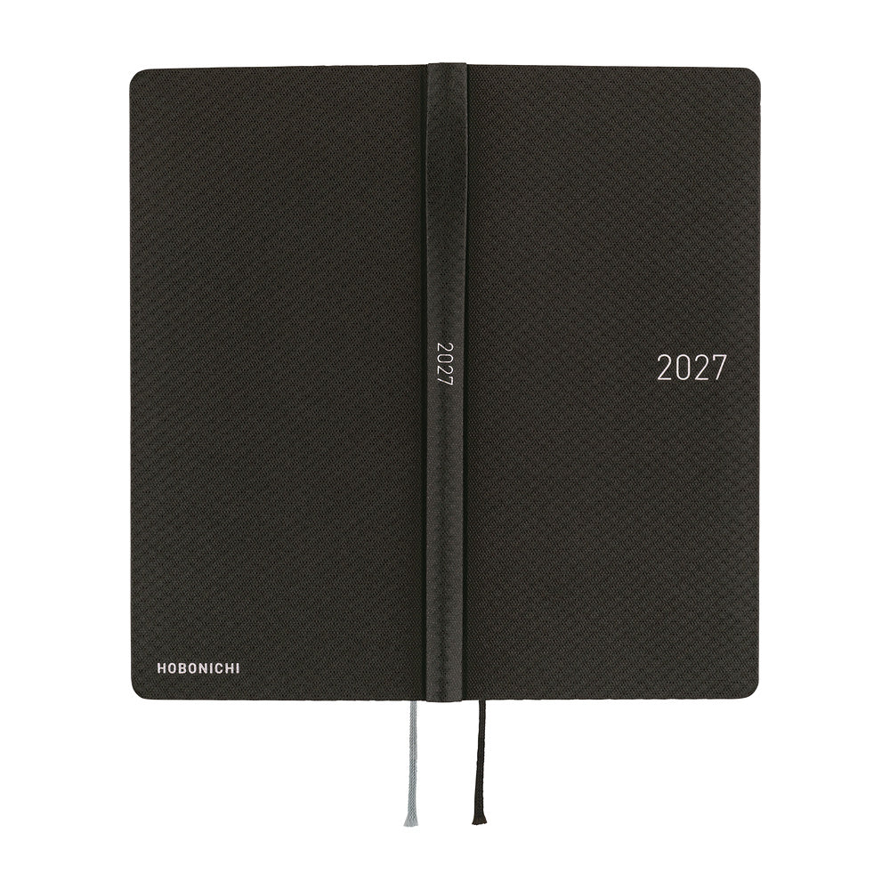 Hobonichi Techo 2027 Weeks - Paper Series: Black Argyle