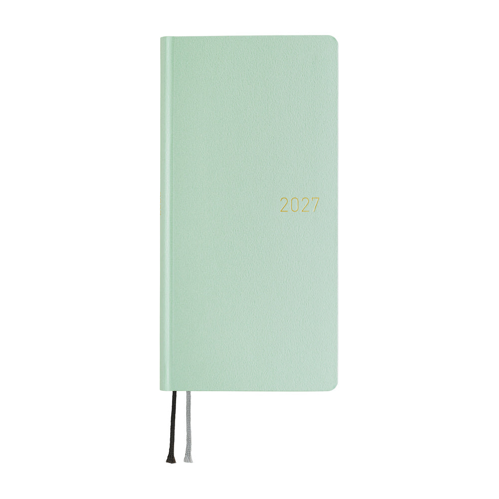 Hobonichi Techo 2027 Weeks - Paper Series: Frosty Jade