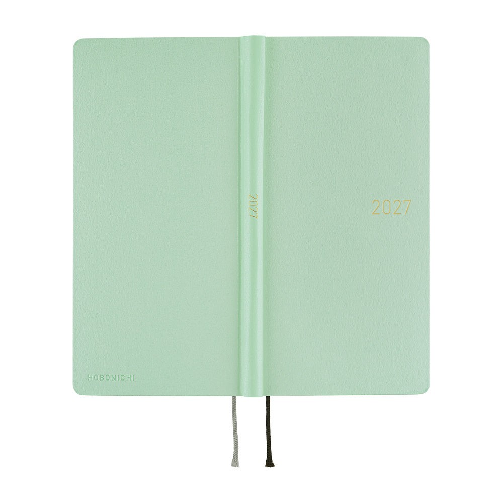 Hobonichi Techo 2027 Weeks - Paper Series: Frosty Jade