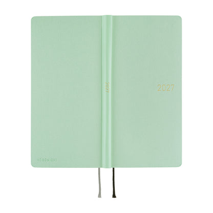 Hobonichi Techo 2027 Weeks - Paper Series: Frosty Jade
